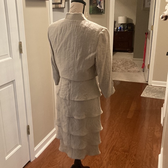 Cocktail Dress with bolero jacket. size 8 - Picture 5 of 8